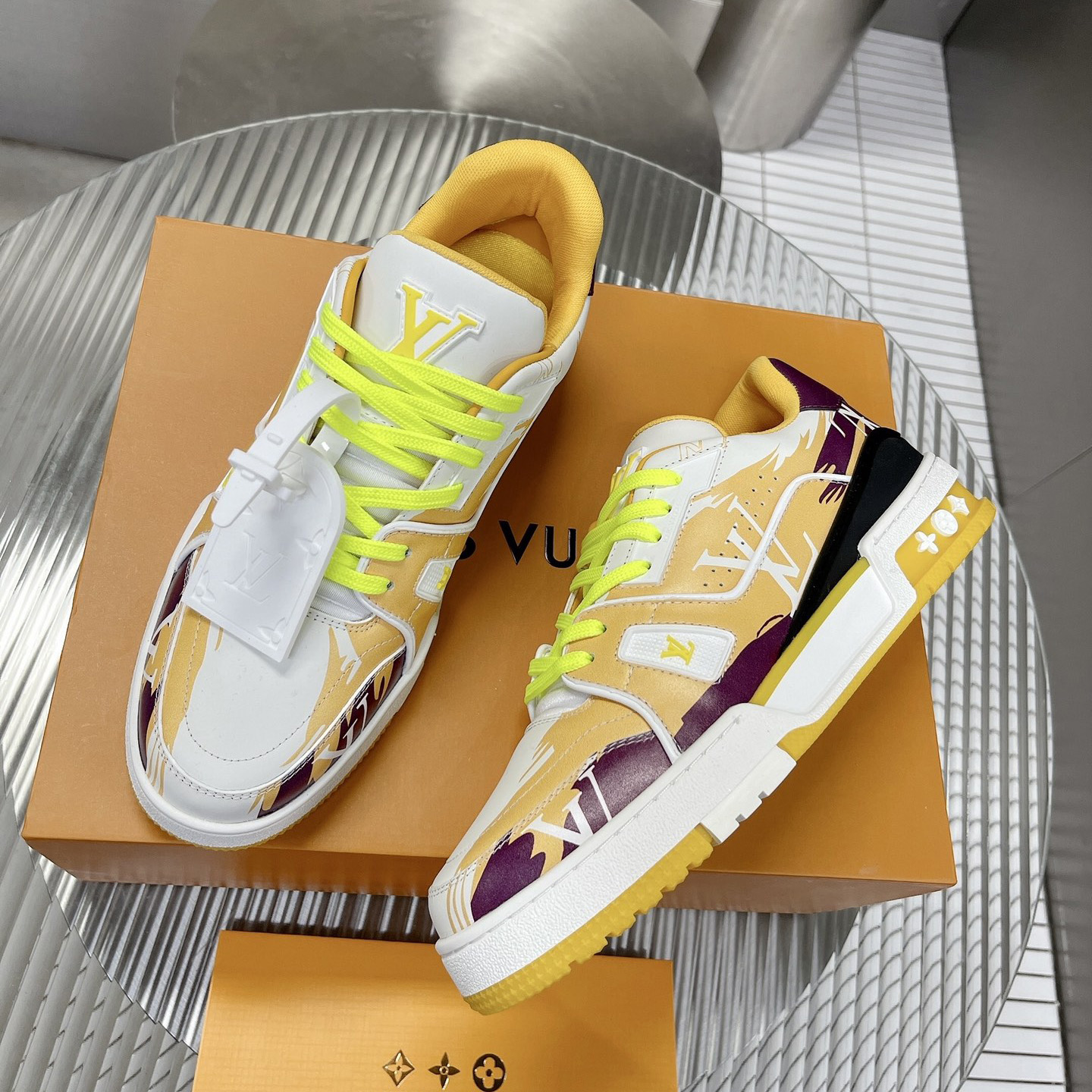 Louis Vuitton LV  Trainer Sneaker      - DesignerGu