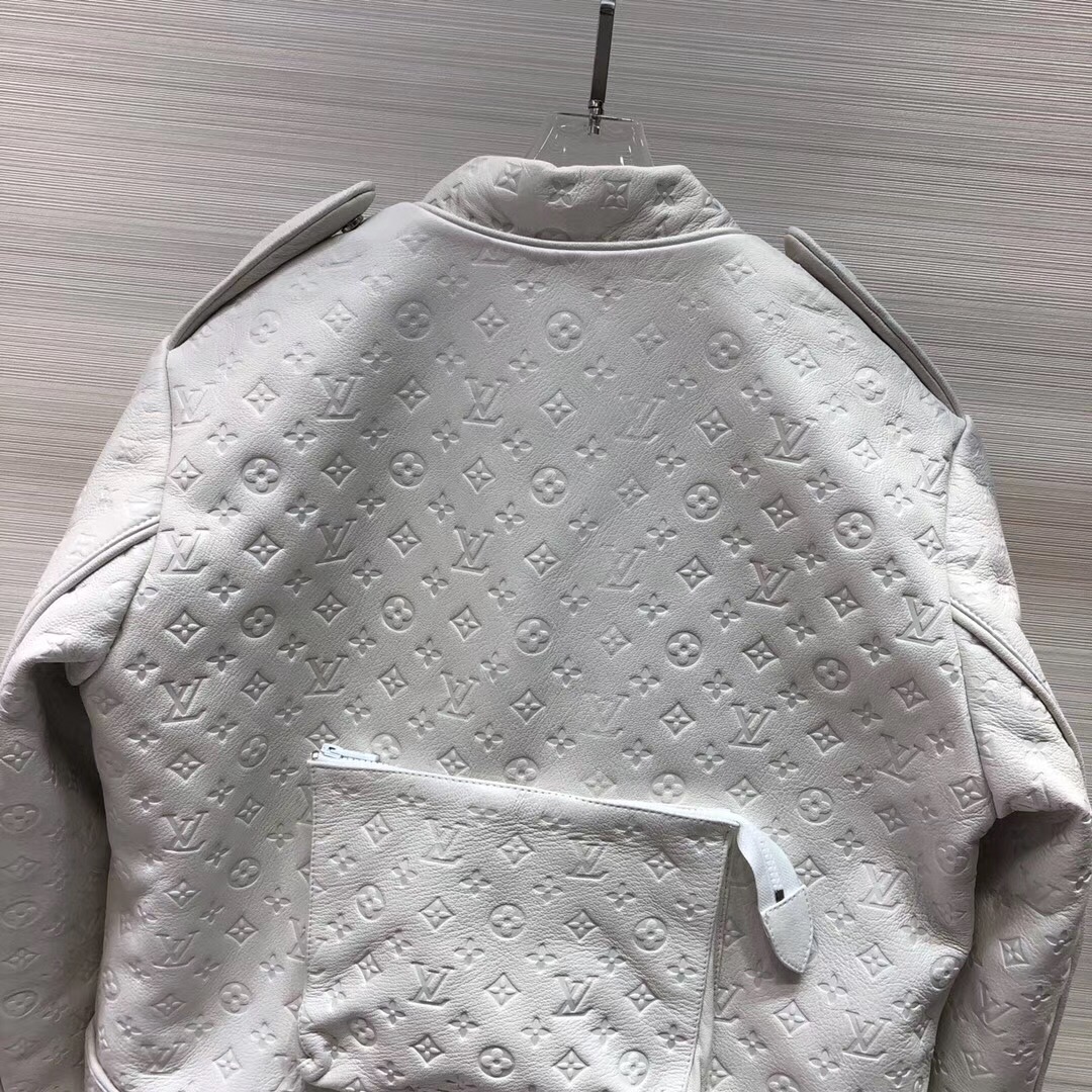 Louis Vuitton Monogram Embossed Utility Jacket - DesignerGu