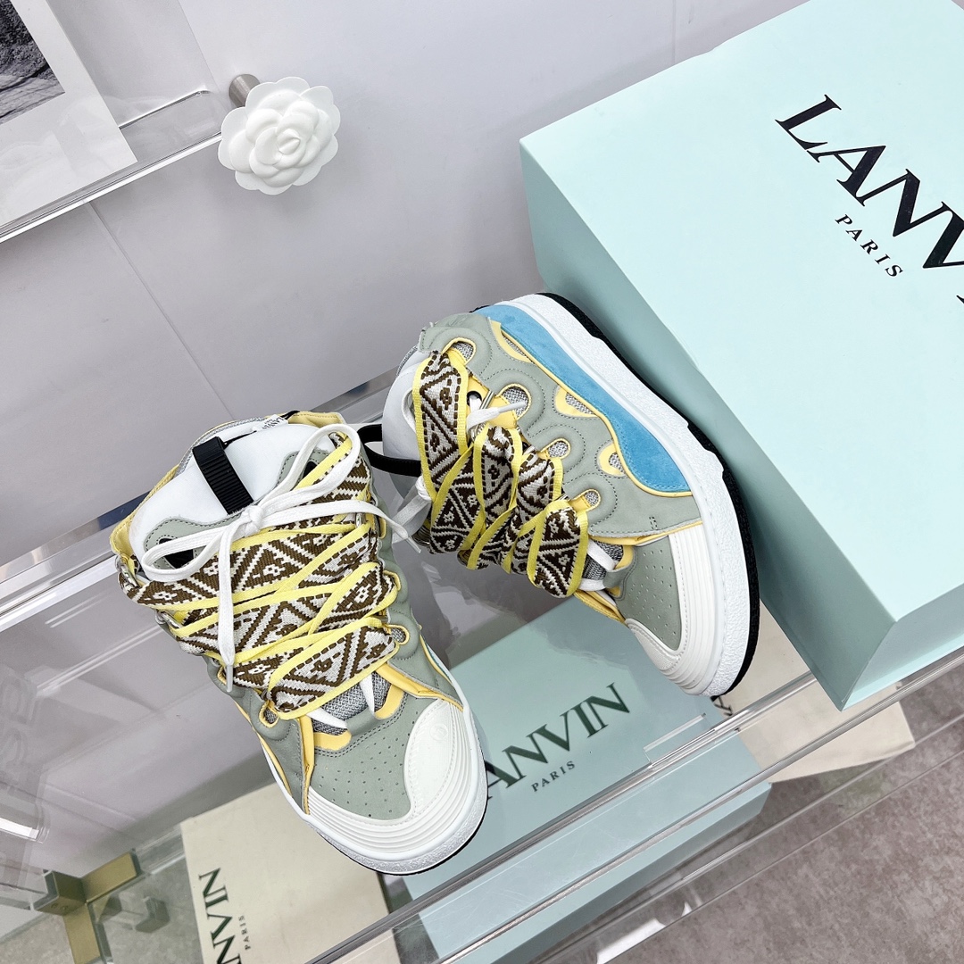 Lanvin Curb Sneaker - DesignerGu