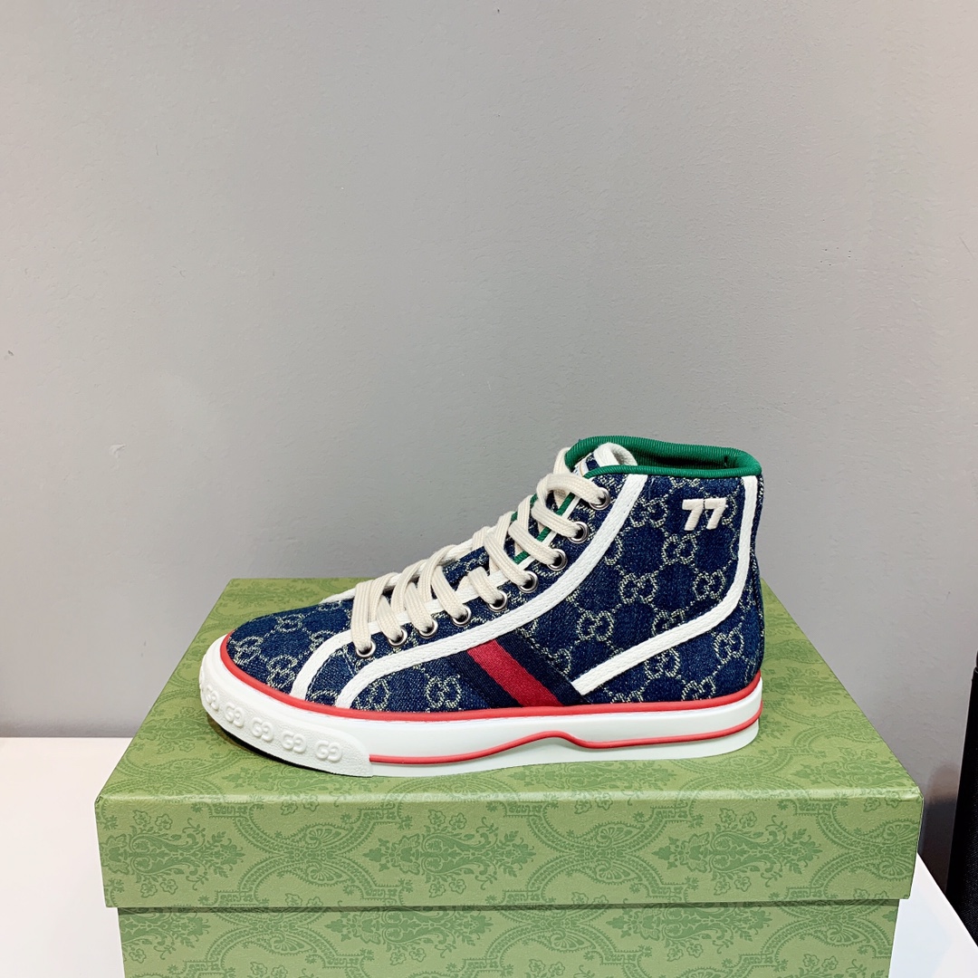 Gucci Tennis 1977 High Top Sneaker - DesignerGu