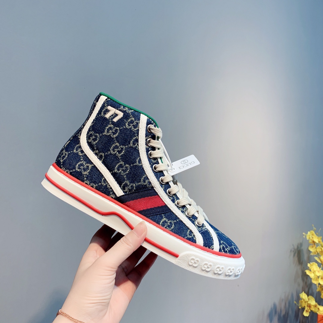 Gucci Tennis 1977 High Top Sneaker - DesignerGu