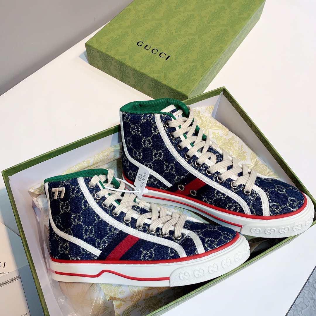 Gucci Tennis 1977 High Top Sneaker - DesignerGu