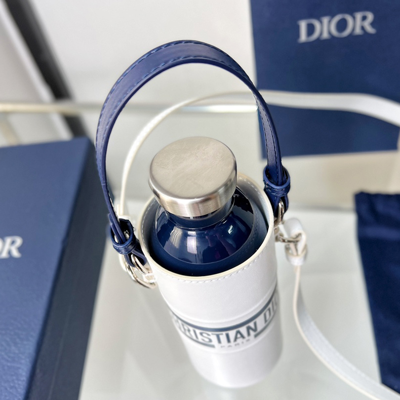 Dior Vibe Bottle Holder White Calfskin - DesignerGu