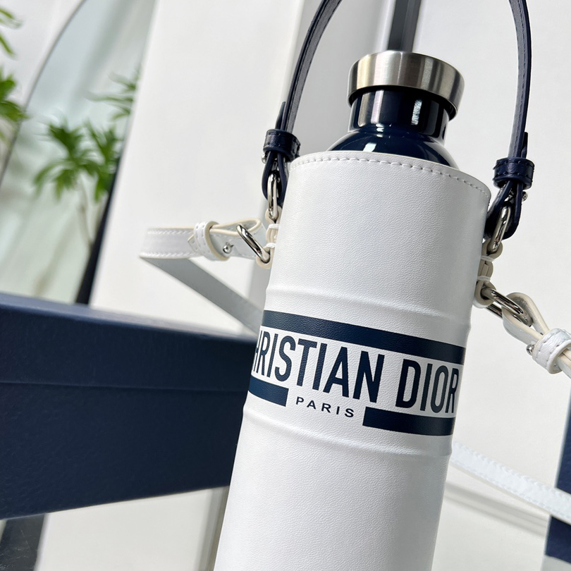 Dior Vibe Bottle Holder White Calfskin - DesignerGu