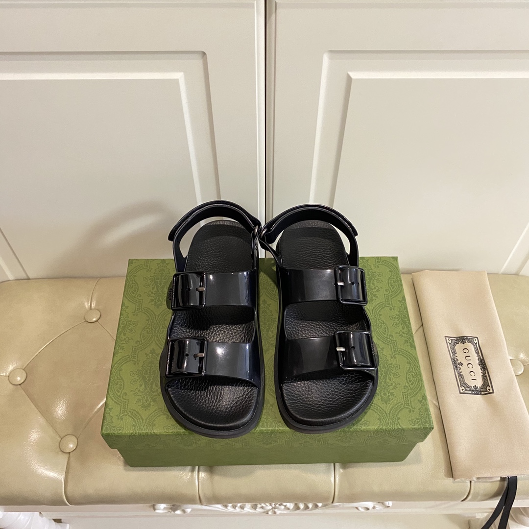 Gucci Women's Sandal With Mini Double G - DesignerGu