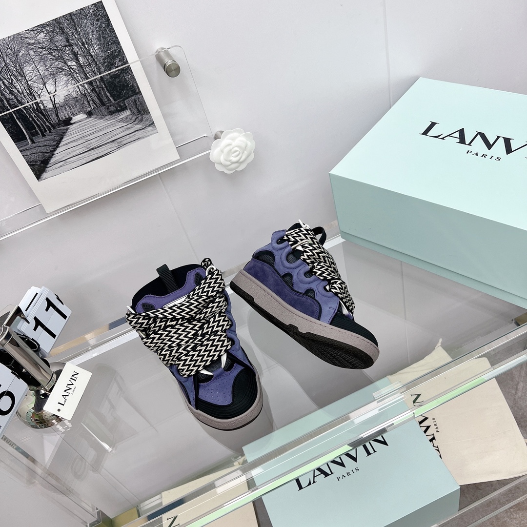 Lanvin Curb Sneaker - DesignerGu