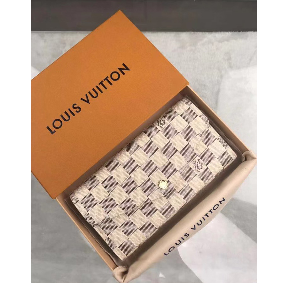 Louis Vuitton Sarah Wallet(19-10.5-2.5cm)     N63208 - DesignerGu