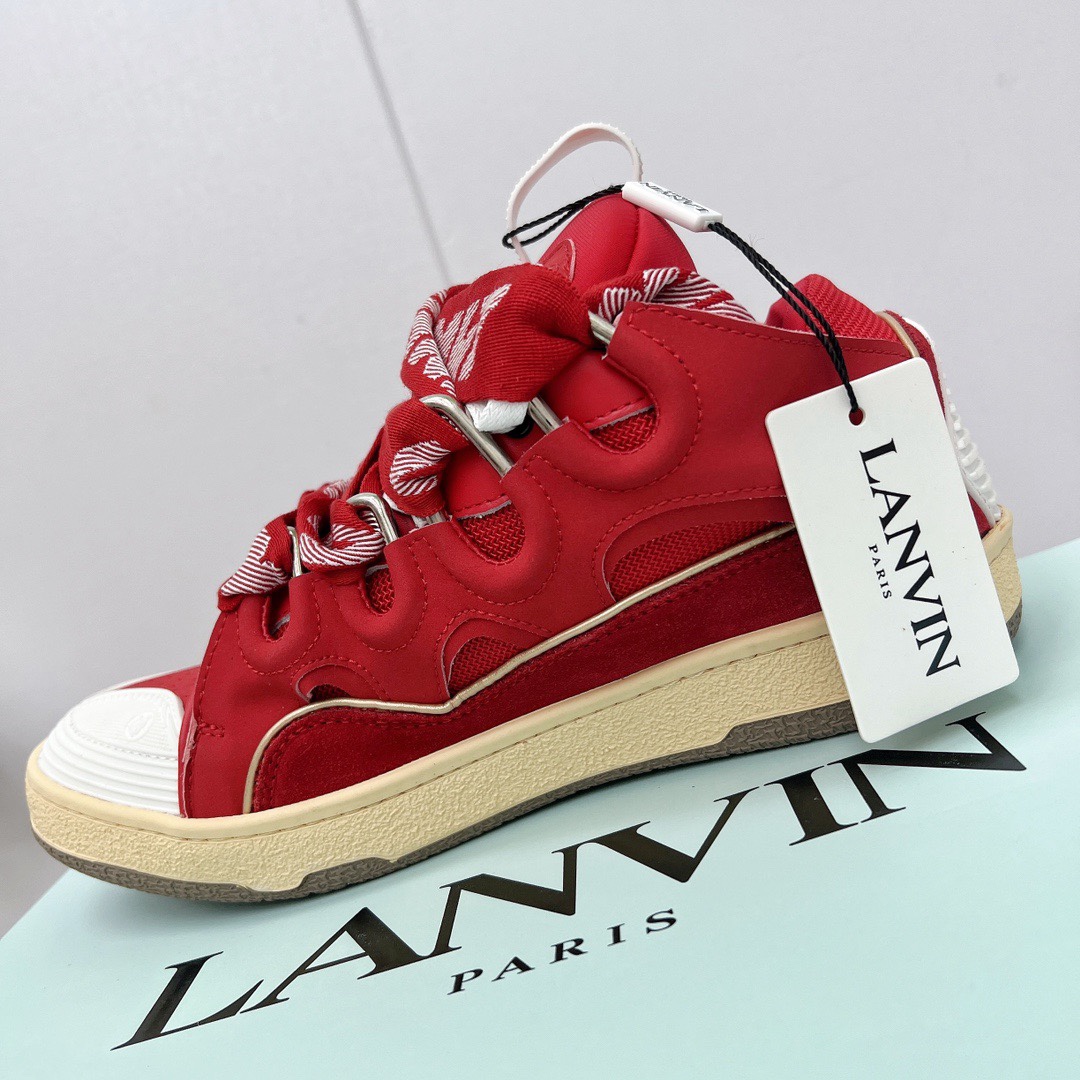 Lanvin Curb Sneaker - DesignerGu