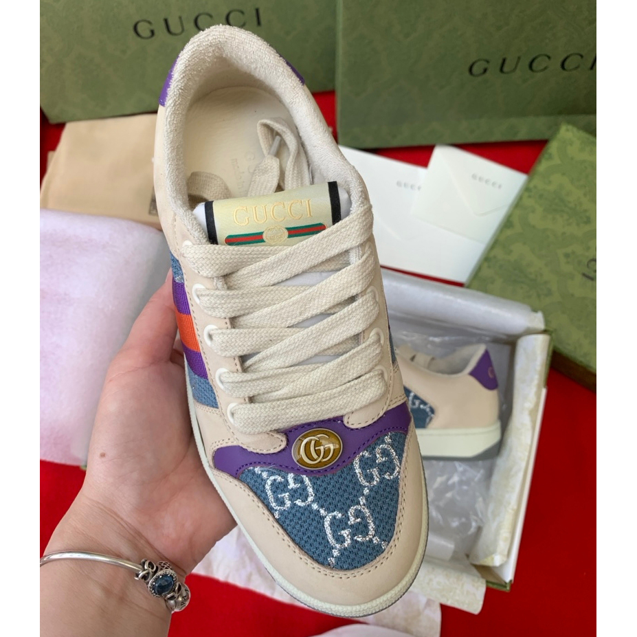 Gucci women's & Men's Screener Sneaker With We - DesignerGu