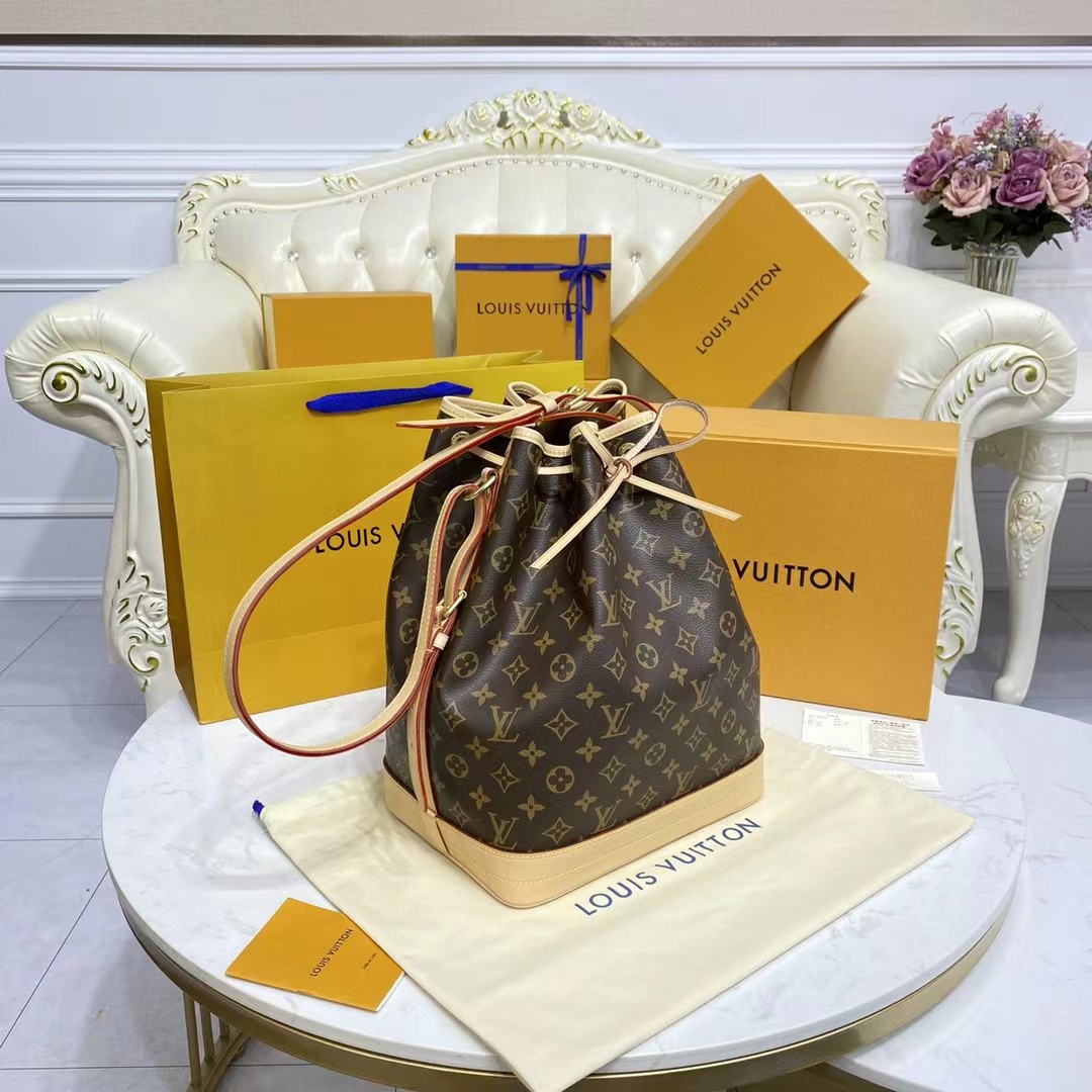 Louis Vuitton Noé Bucket Bag(27.5-36-20cm)    M42224 - DesignerGu