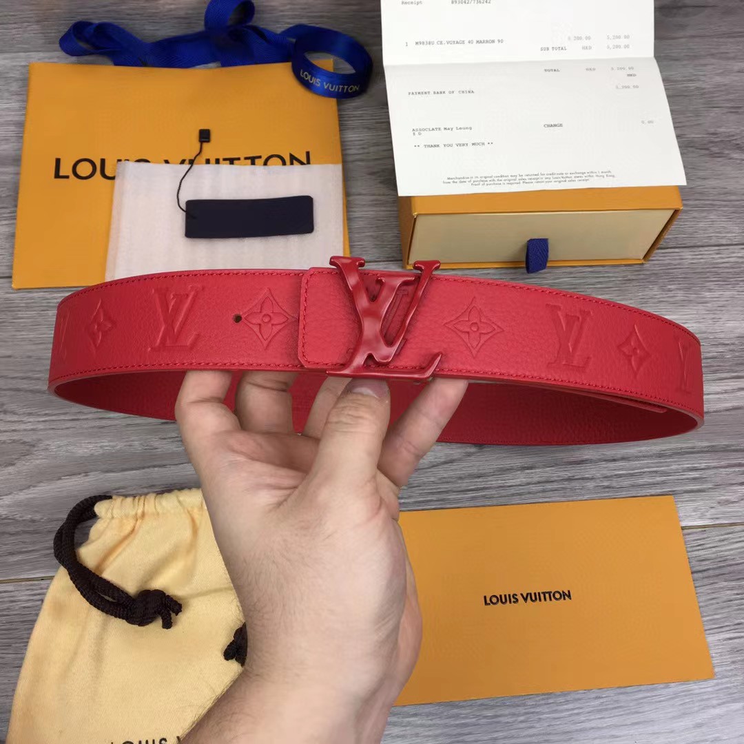 Louis Vuitton Shape 40MM Reversible Belt - DesignerGu