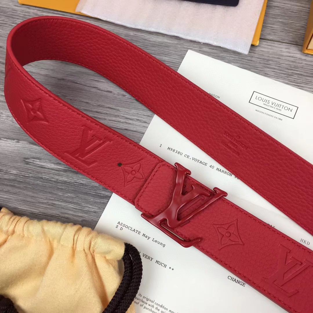 Louis Vuitton Shape 40MM Reversible Belt - DesignerGu