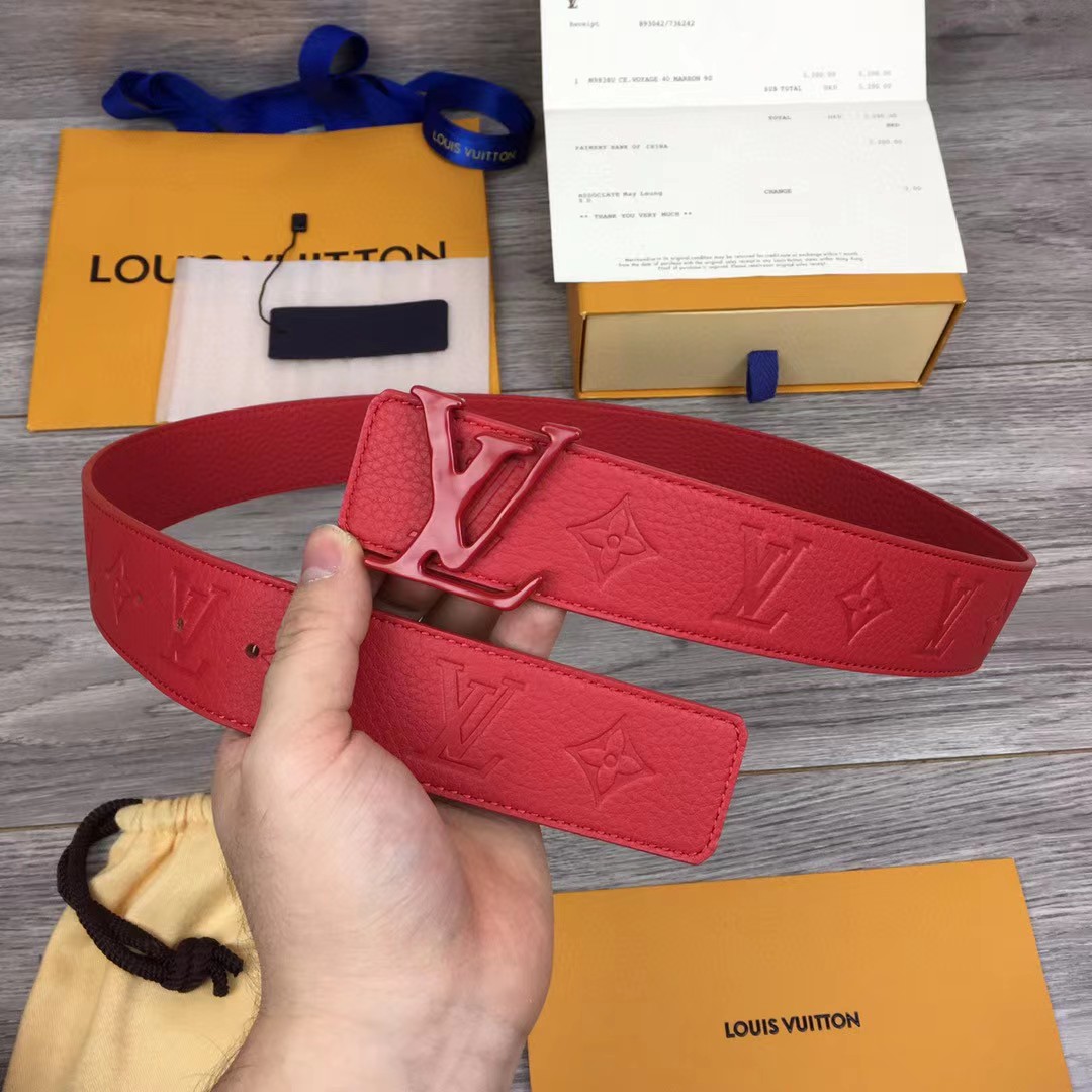 Louis Vuitton Shape 40MM Reversible Belt - DesignerGu