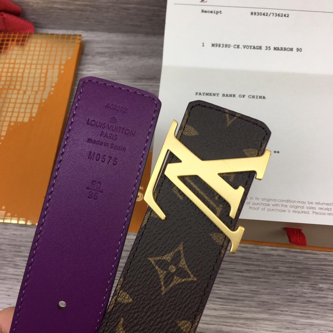 Louis Vuitton LV Initiales 40MM Reversible Belt - DesignerGu