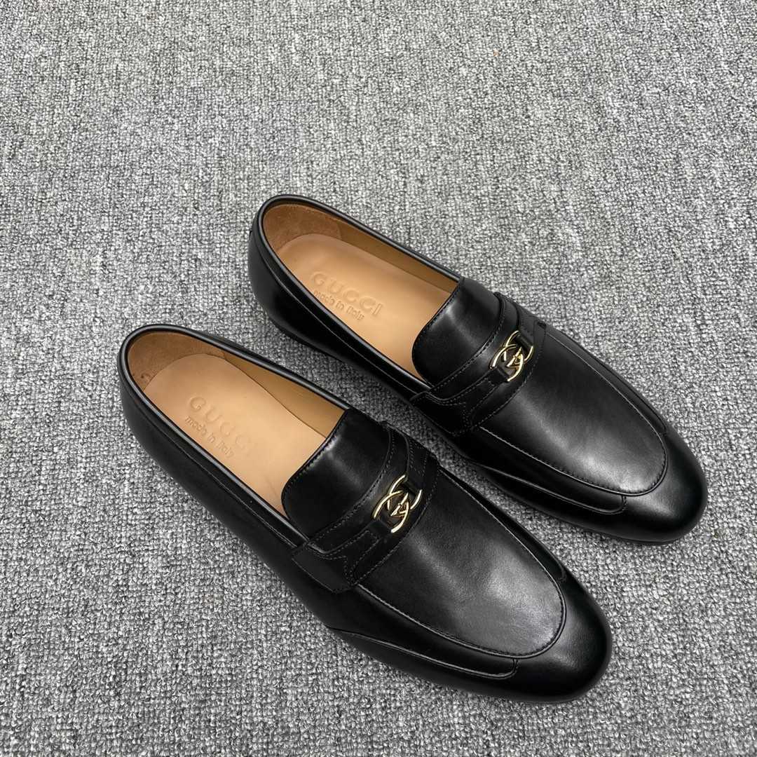 Gucci Men's Loafer With Interlocking G(Upon UK Size) - DesignerGu