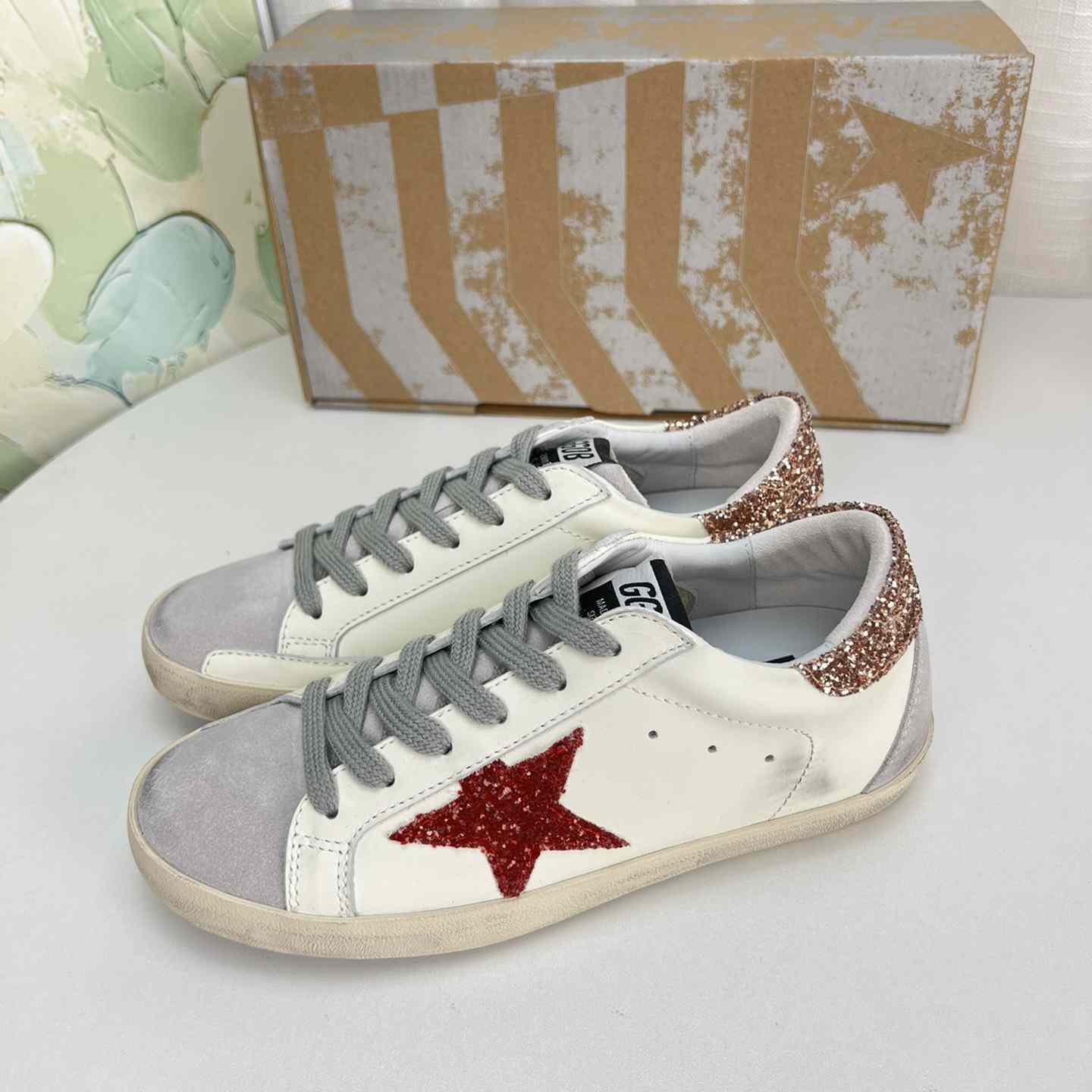 Golden Goose Super-Star Sneakers - DesignerGu