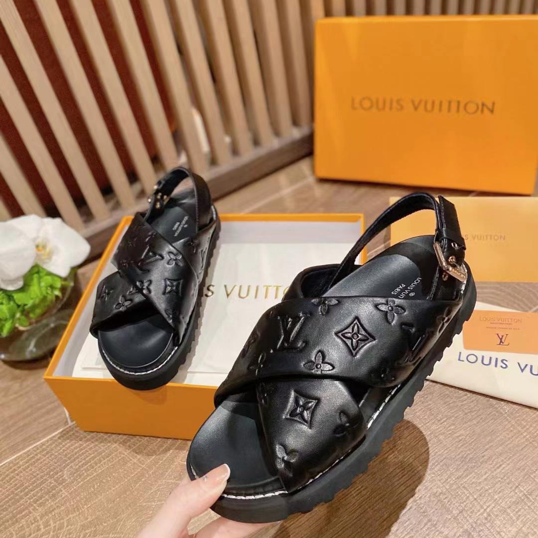 Louis Vuitton Paseo Flat Comfort Sandal     1A9RDL - DesignerGu