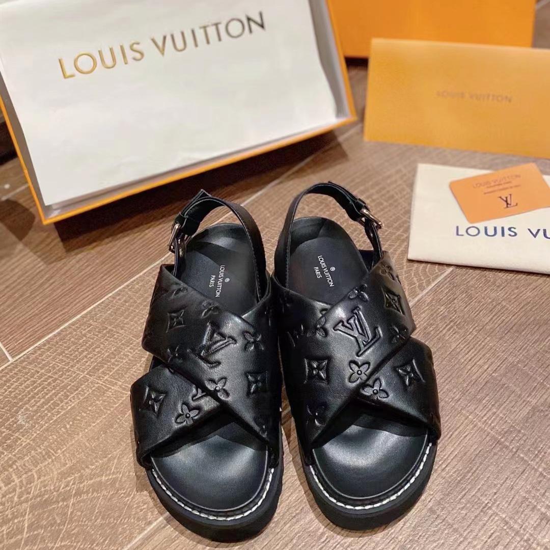 Louis Vuitton Paseo Flat Comfort Sandal     1A9RDL - DesignerGu