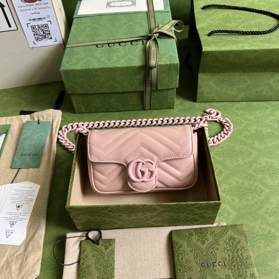 Gucci GG Marmont Belt Bag(16.5-10.2-5.1CM) - DesignerGu