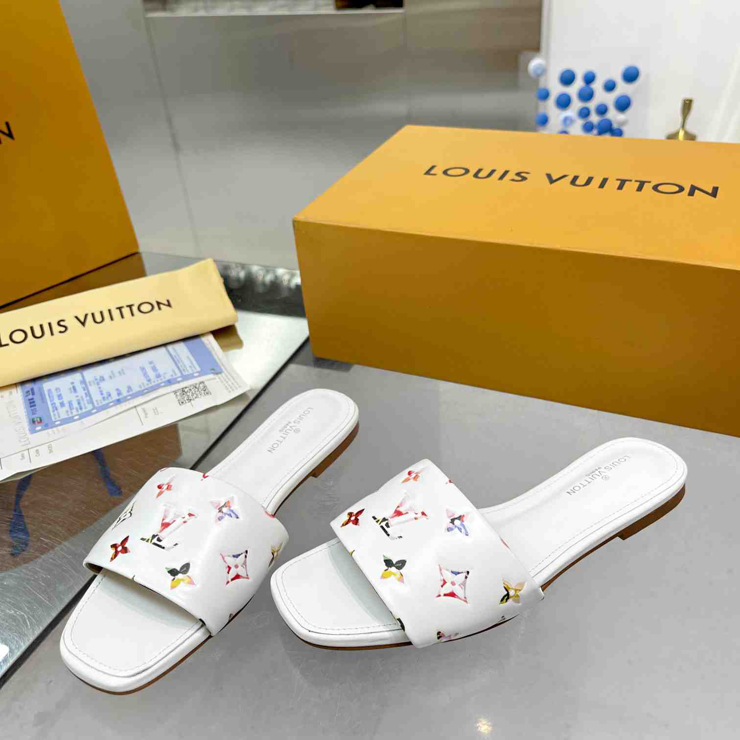 Louis Vuitton Revival Flat Mule     1AAORI - DesignerGu