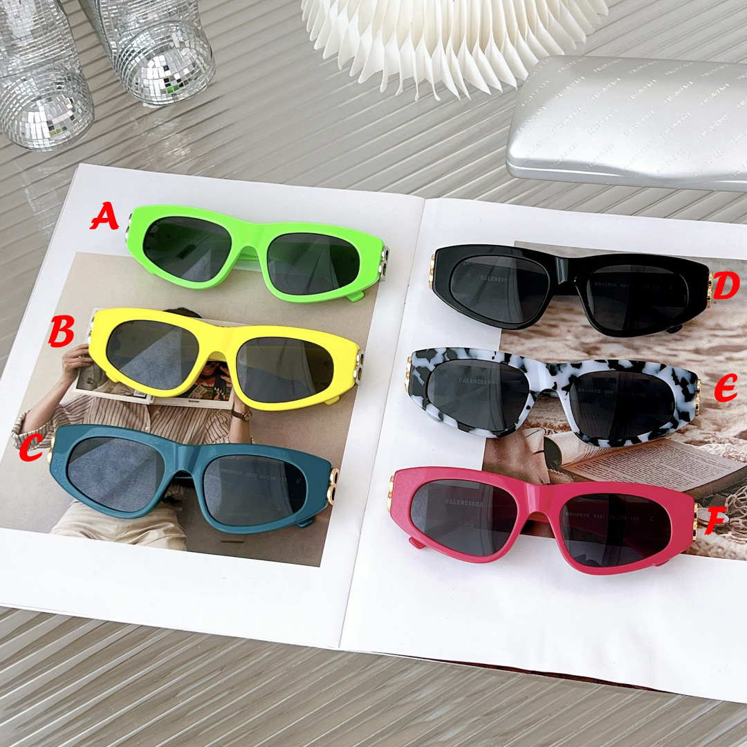 Balenciaga Dynasty D-Frame Sunglasses  BB0095  - DesignerGu