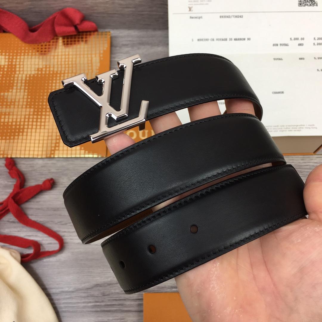 Louis Vuitton  LV Mirror 35MM Reversible Belt - DesignerGu