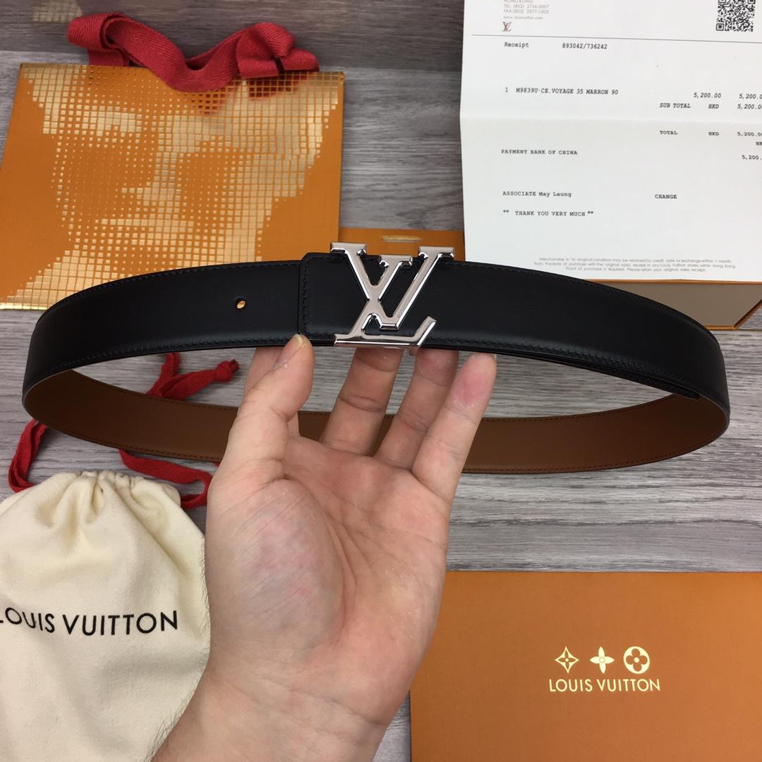 Louis Vuitton  LV Mirror 35MM Reversible Belt - DesignerGu