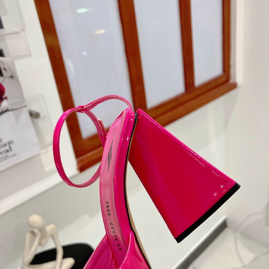 The Attico ''Piper'' Fuchsia Sandal - DesignerGu