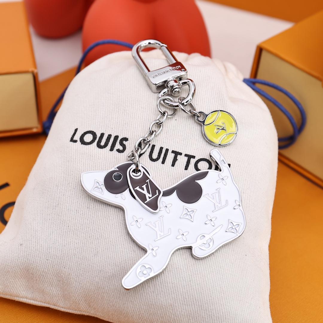 Louis Vuitton LV Dog Key Holder & Bag Charm     M00747 - DesignerGu