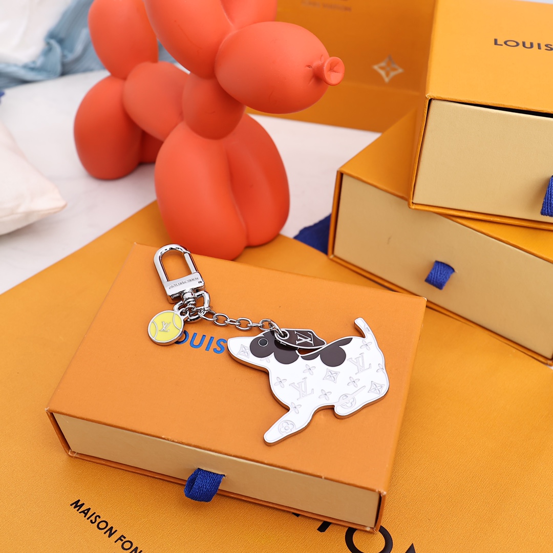 Louis Vuitton LV Dog Key Holder & Bag Charm     M00747 - DesignerGu