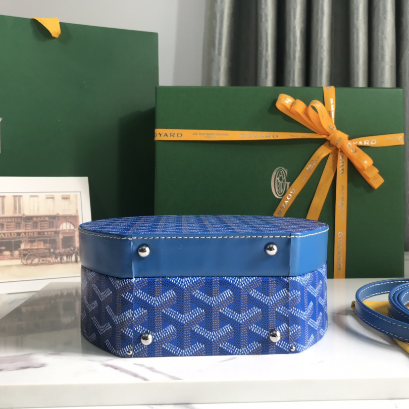 Goyard The Alto Hatbox Trunk Bag(18-16.5-7cm) - DesignerGu