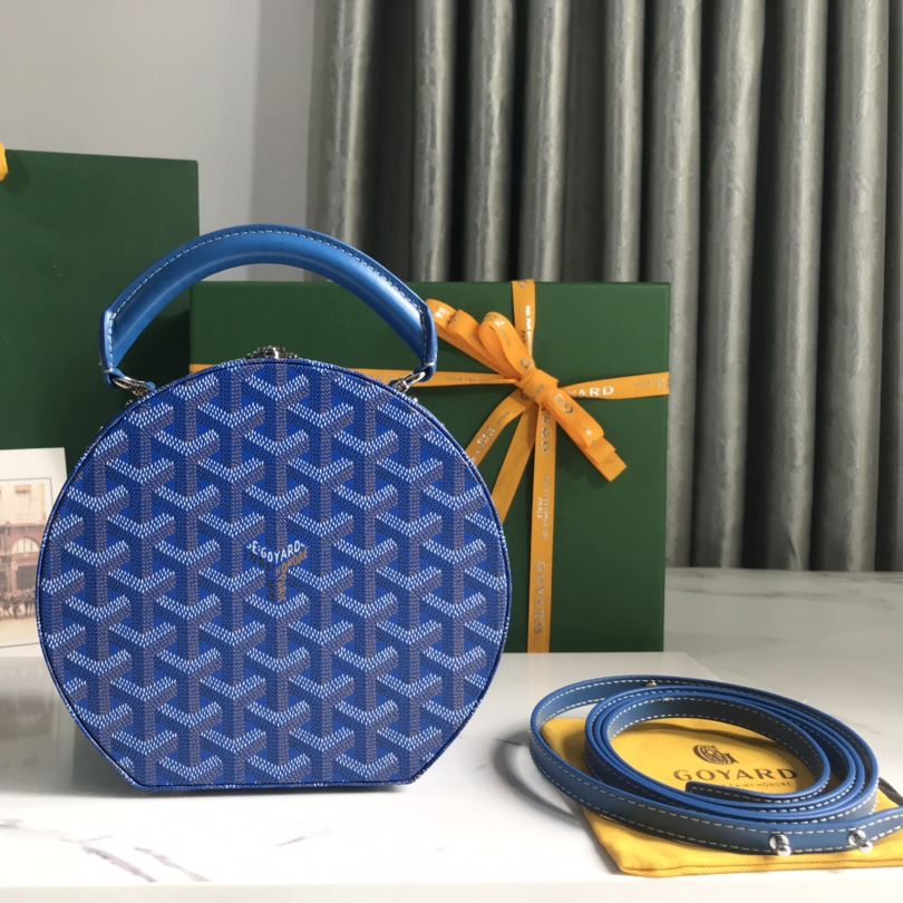 Goyard The Alto Hatbox Trunk Bag(18-16.5-7cm) - DesignerGu