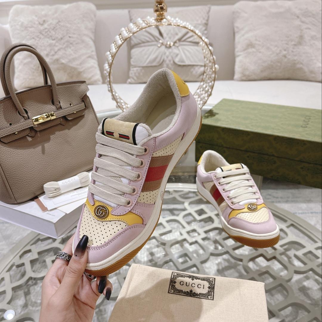 Gucci Lovelight Screener Sneaker - DesignerGu