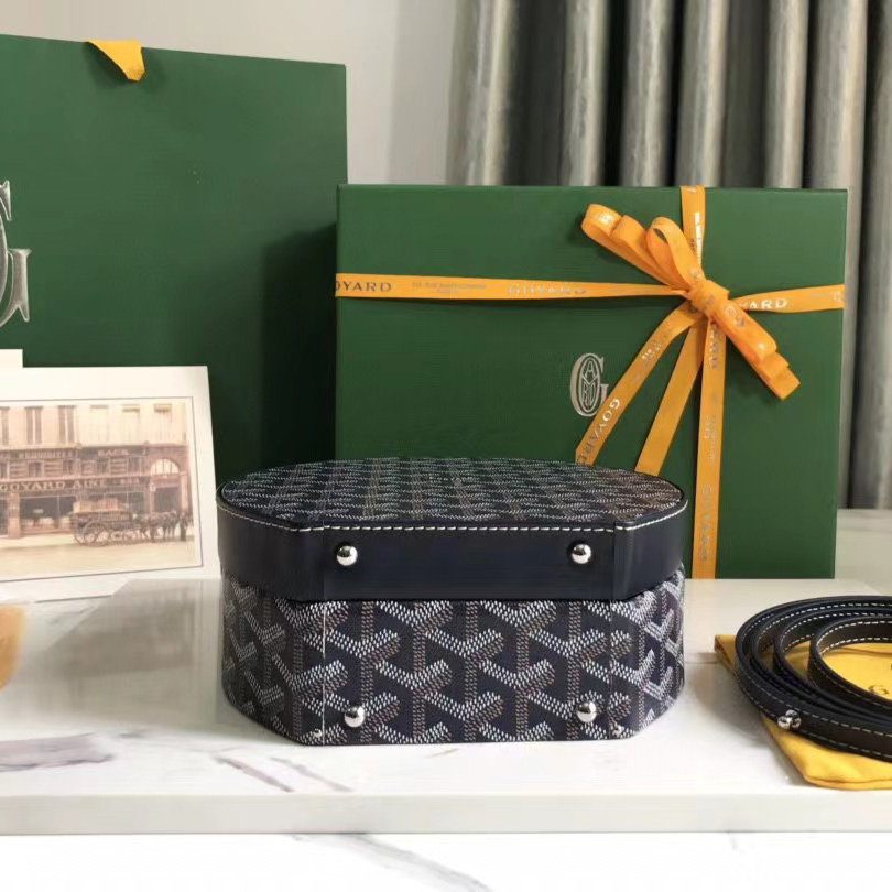 Goyard The Alto Hatbox Trunk Bag(18-16.5-7cm) - DesignerGu