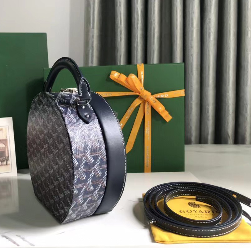 Goyard The Alto Hatbox Trunk Bag(18-16.5-7cm) - DesignerGu