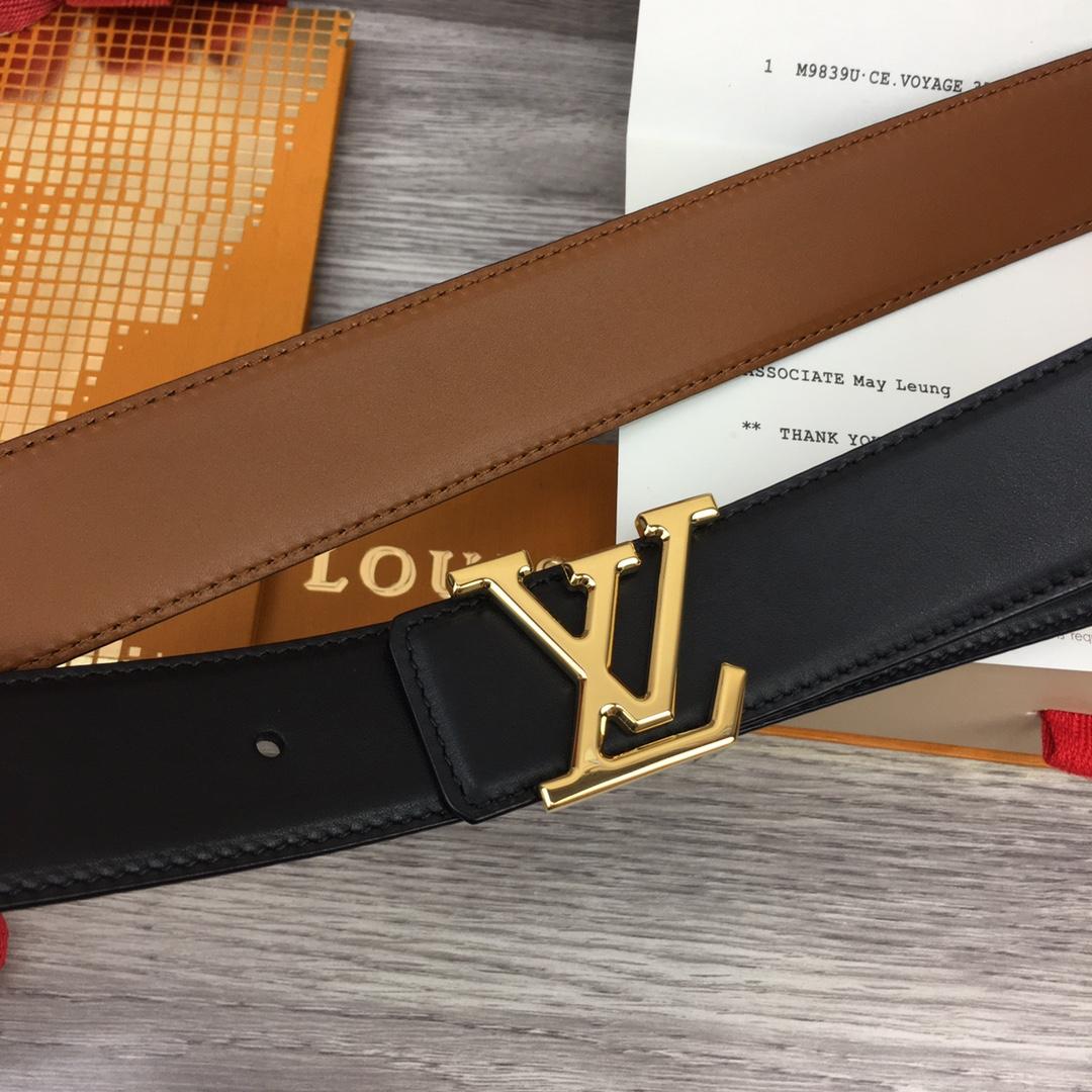 Louis Vuitton  LV Mirror 35MM Reversible Belt - DesignerGu