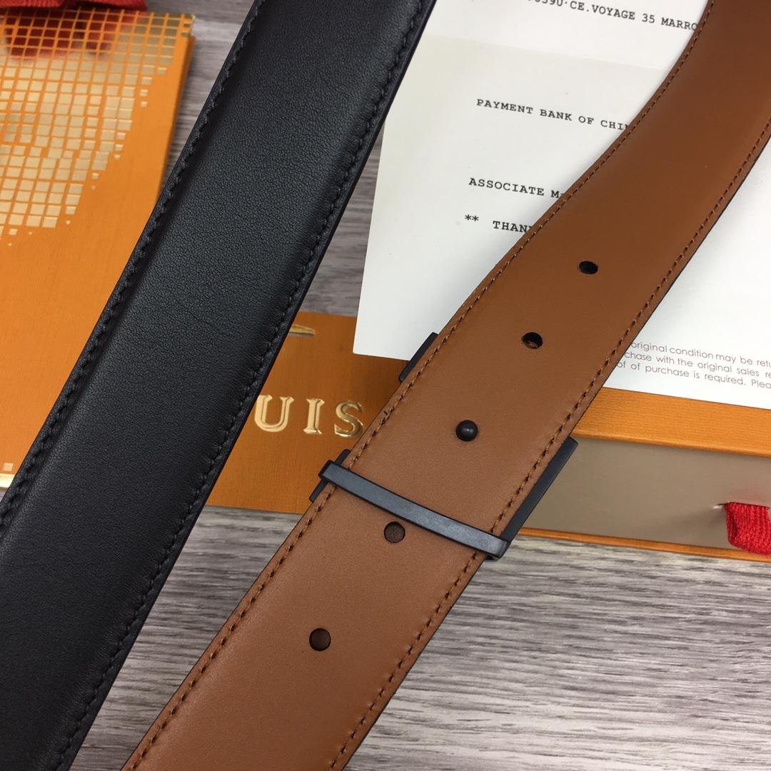 Louis Vuitton  LV Mirror 35MM Reversible Belt - DesignerGu