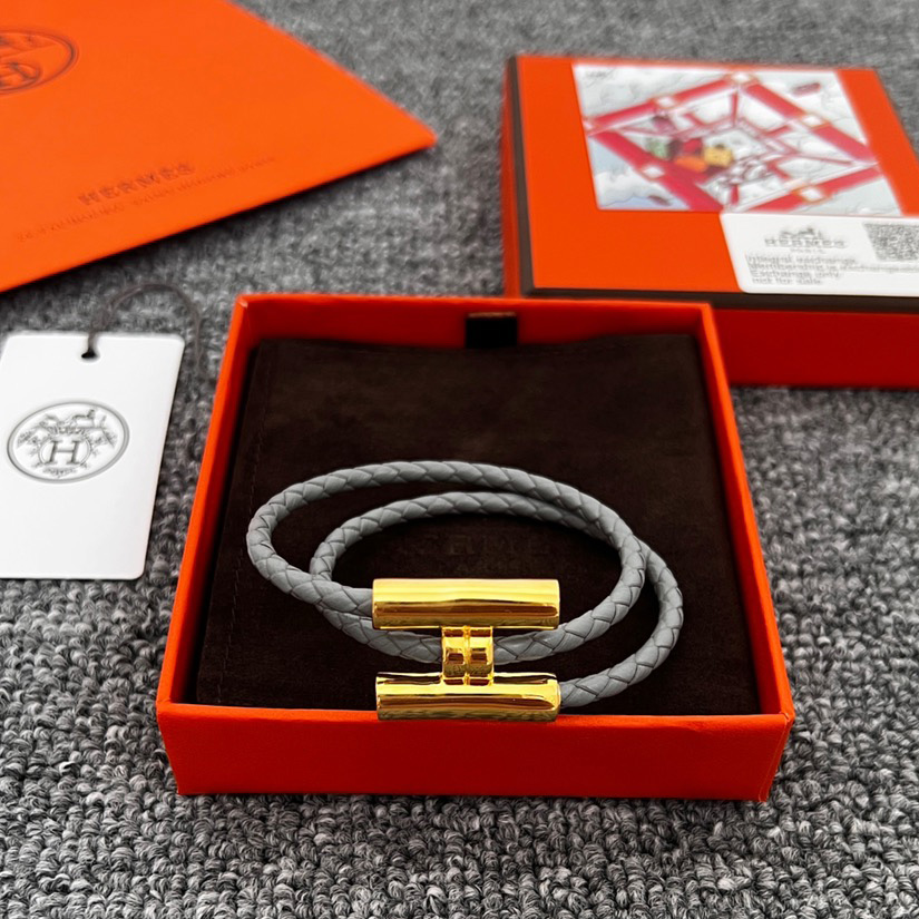 Hermes Tournis Tresse Bracelets - DesignerGu