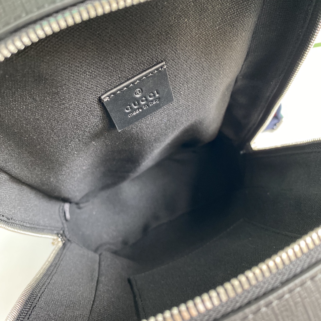 Gucci GG Black Belt Bag(17-27-8.5CM) - DesignerGu