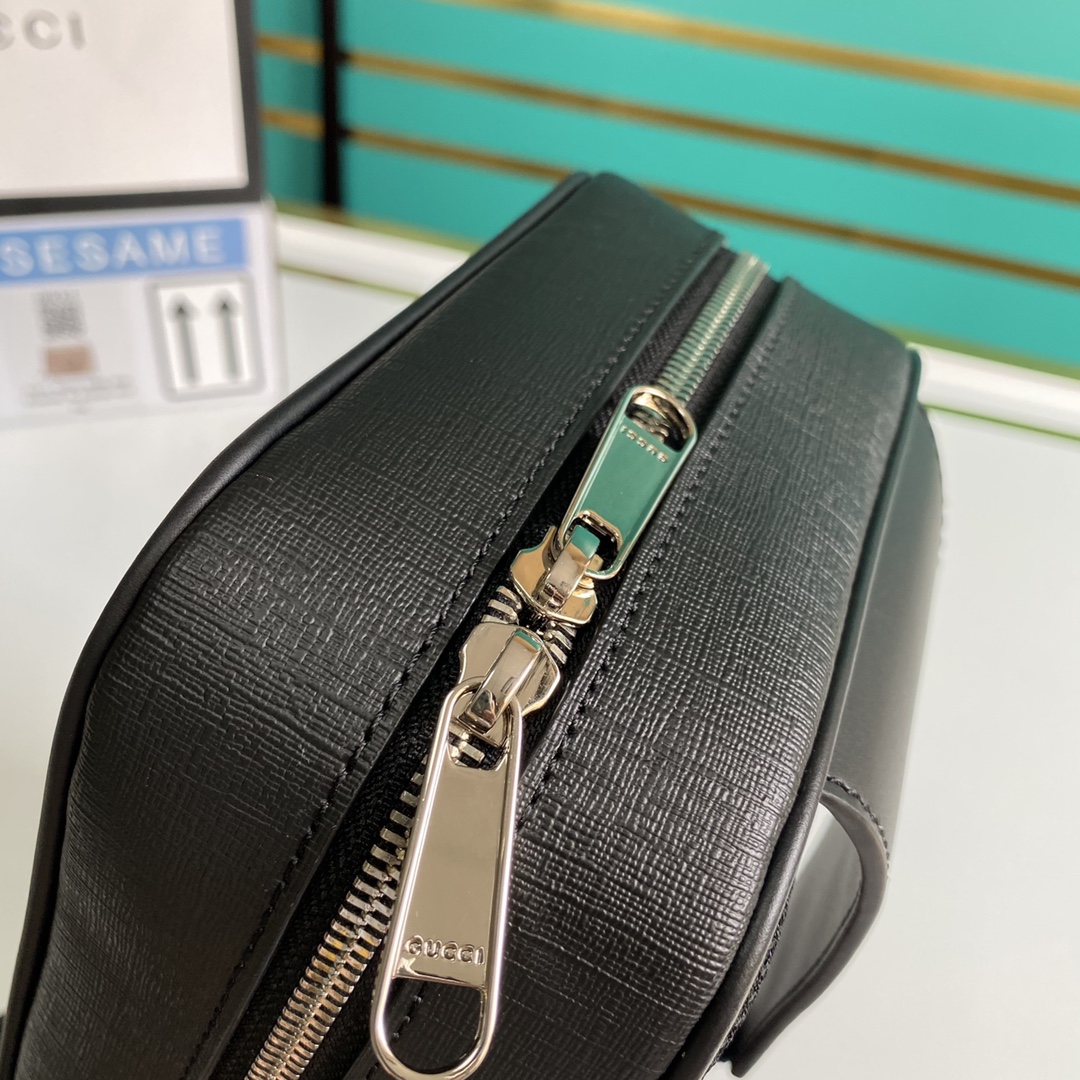 Gucci GG Black Belt Bag(17-27-8.5CM) - DesignerGu