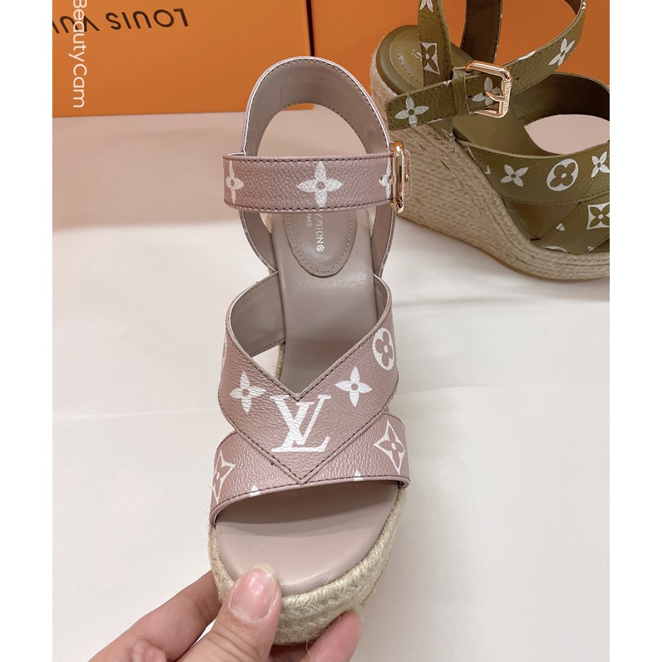 Louis Vuitton Starboard Wedge Sandal      1AA1G3 - DesignerGu