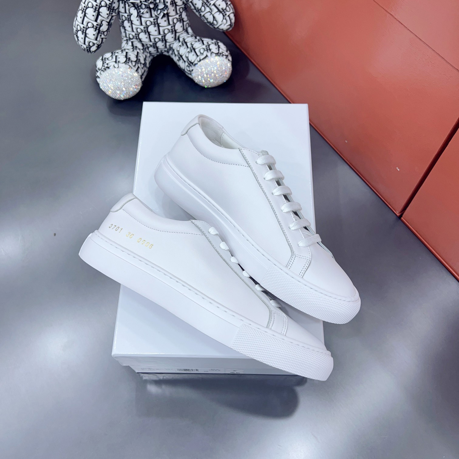 Common Projects Achilles Suede Sneakers - DesignerGu