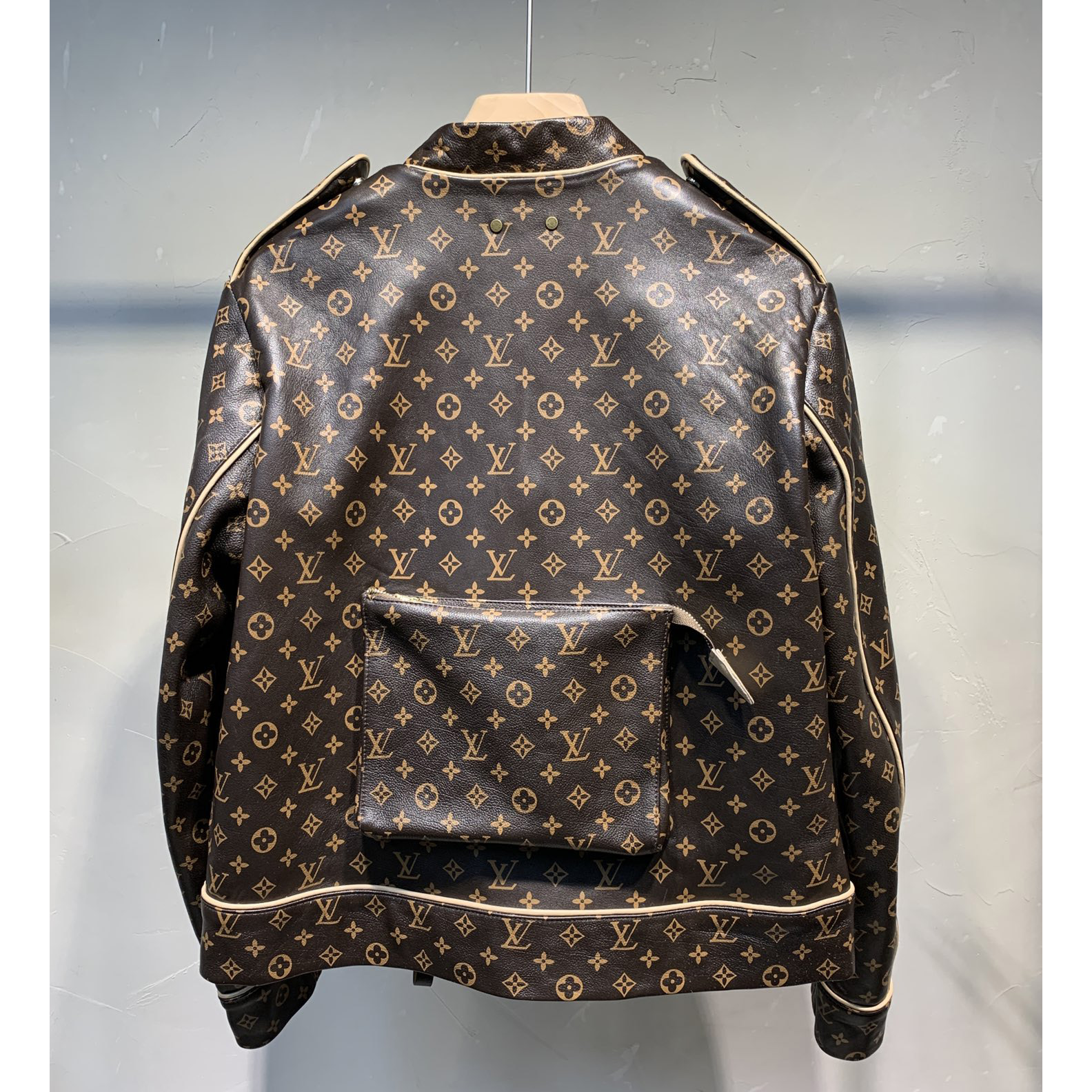 Louis Vuitton Monogram Embossed Utility Jacket - DesignerGu