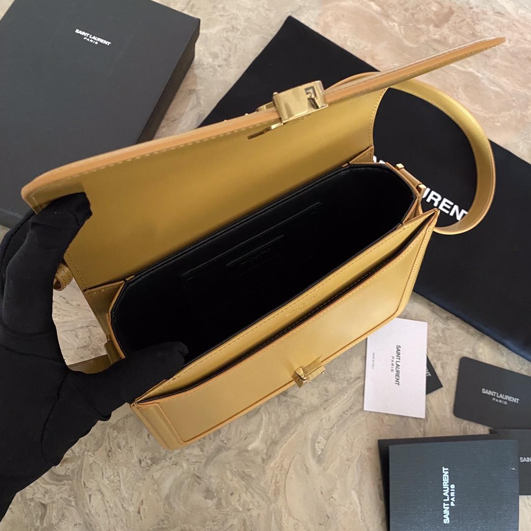 Saint Laurent Solferino Medium Satchel In Box Saint Laurent Leather(23-16-6cm) - DesignerGu