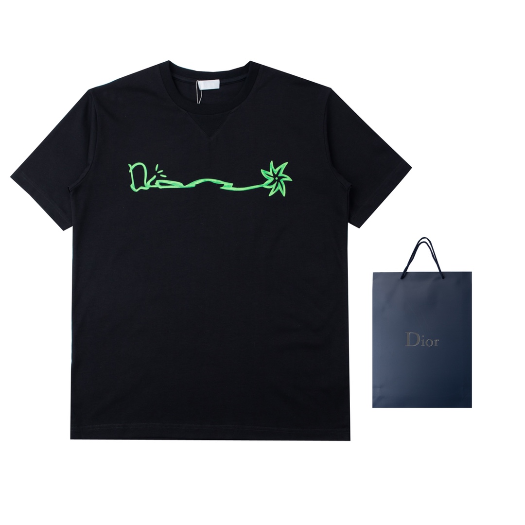 Dior Oversized Cactus Jack Dior T-Shirt - DesignerGu