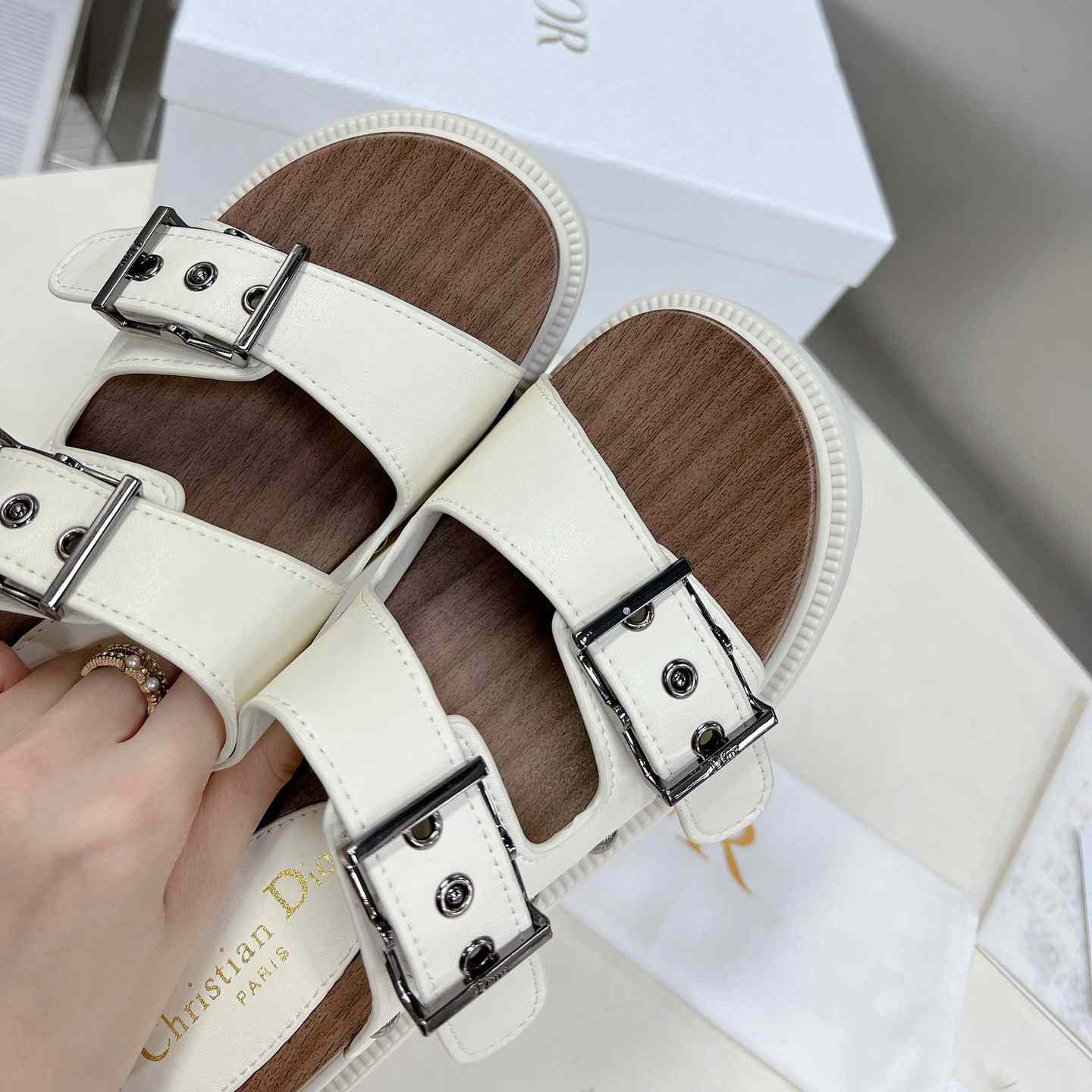 Dior Diorquake Strap Sandal - DesignerGu