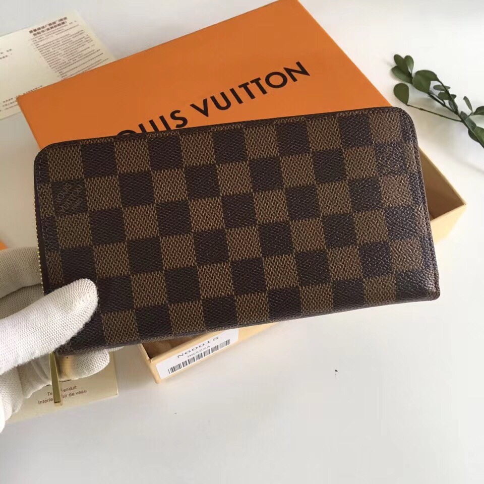 Louis Vuitton Zippy Wallet Vertical (19-10-1cm)     N60015 - DesignerGu