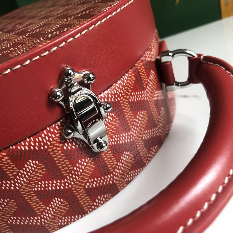 Goyard The Alto Hatbox Trunk Bag(18-16.5-7cm) - DesignerGu