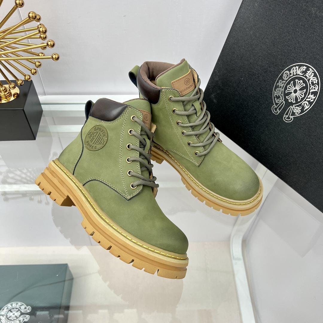 Timberland x Chrome Heart Classic Leather Boots - DesignerGu