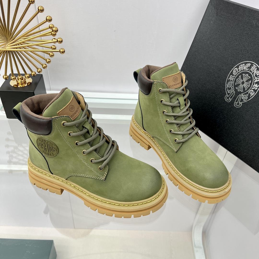 Timberland x Chrome Heart Classic Leather Boots - DesignerGu